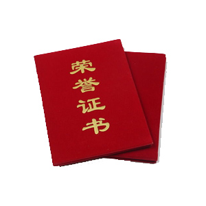 第七届中国工艺美术大师荣誉称号证书